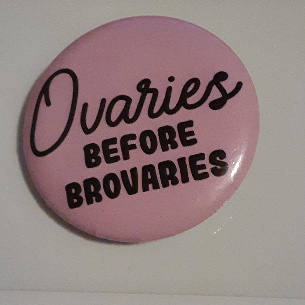 (2 for $6) feminist 1in pin